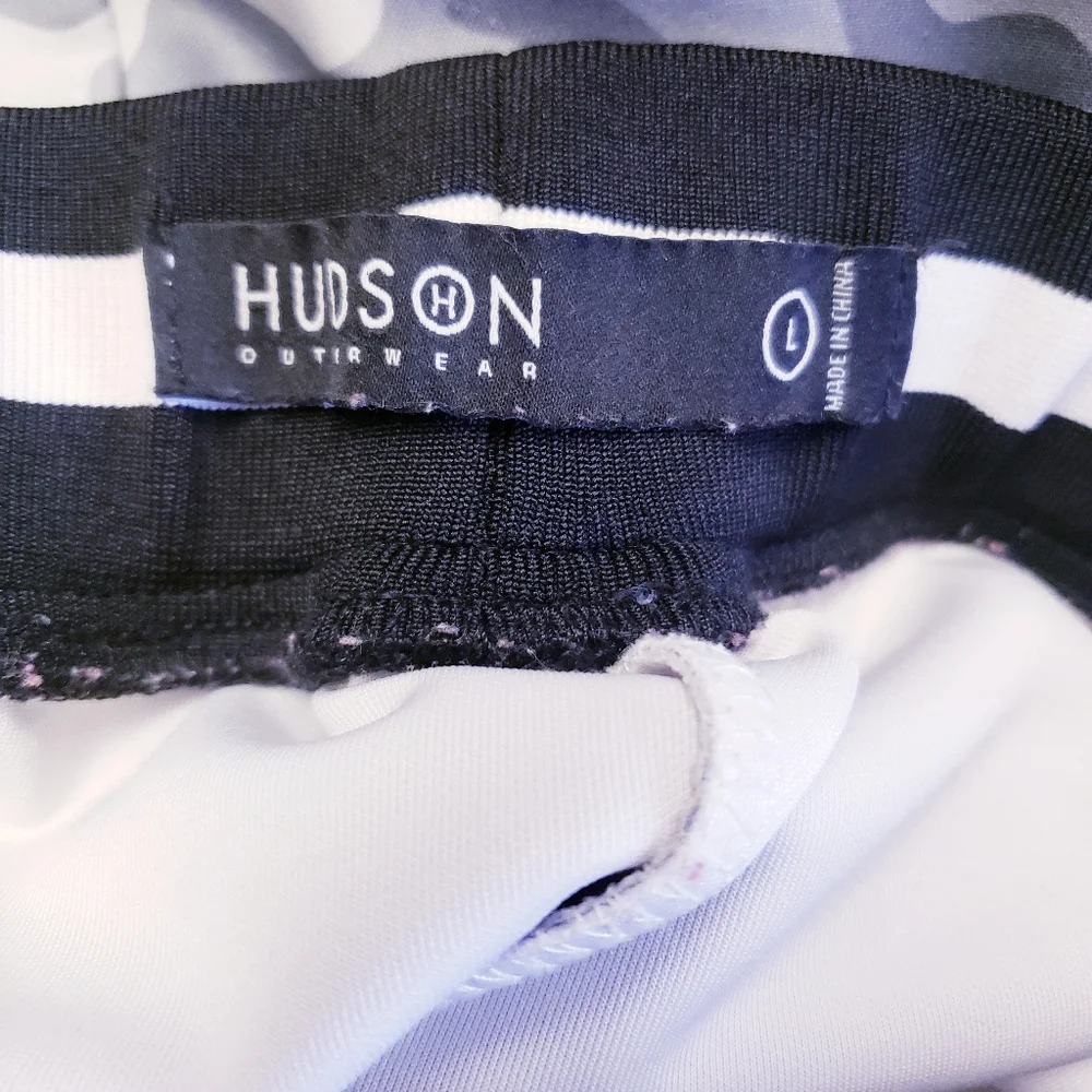 L Hudson camo track joggers from Saks - Picture 5 of 12